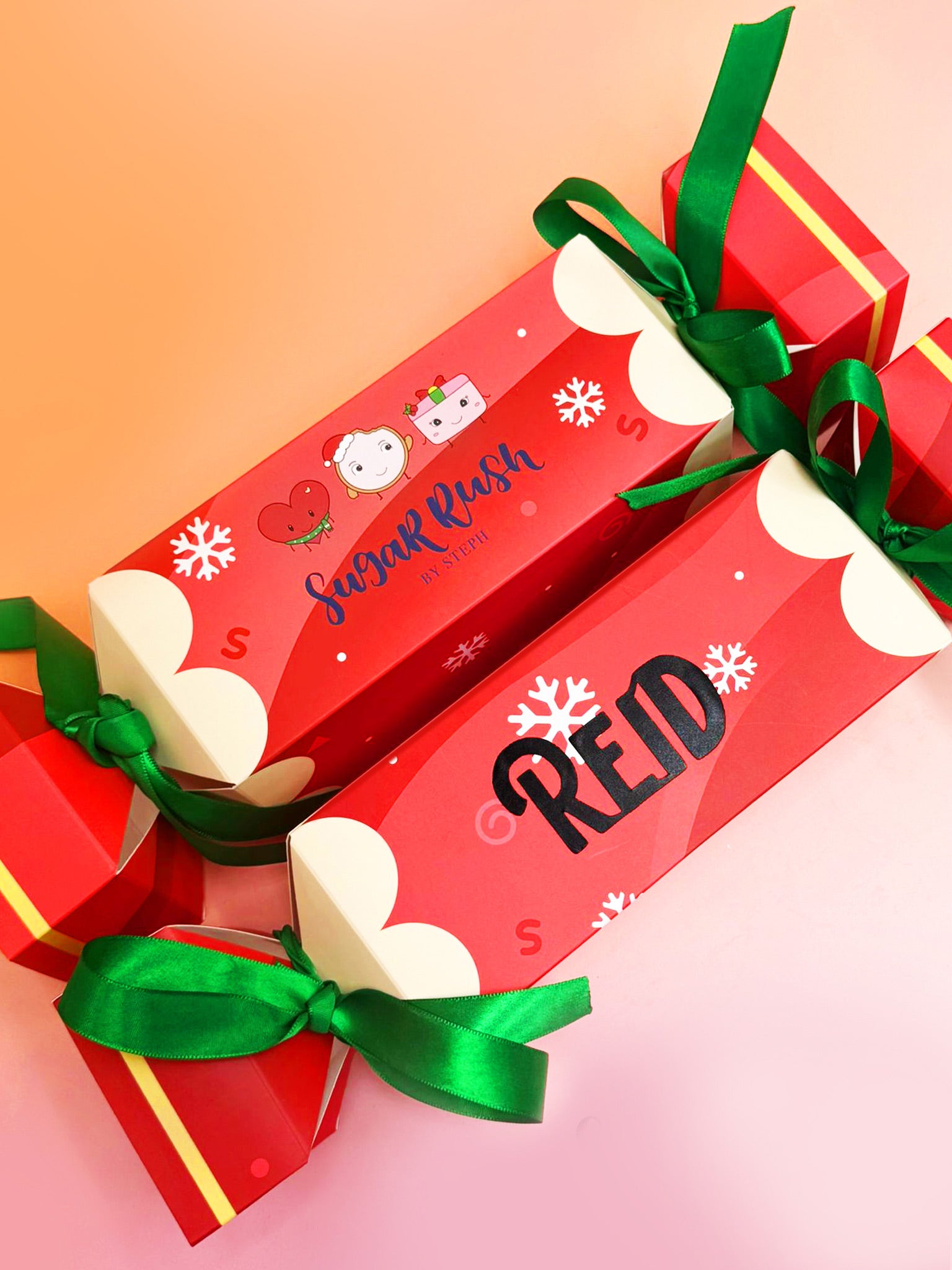 Christmas Bon Bons | Best Christmas Cookies Gift Sets Australia - Sugar Rush by Steph Christmas Cookies Luxury Christmas Bon Bon Cracker