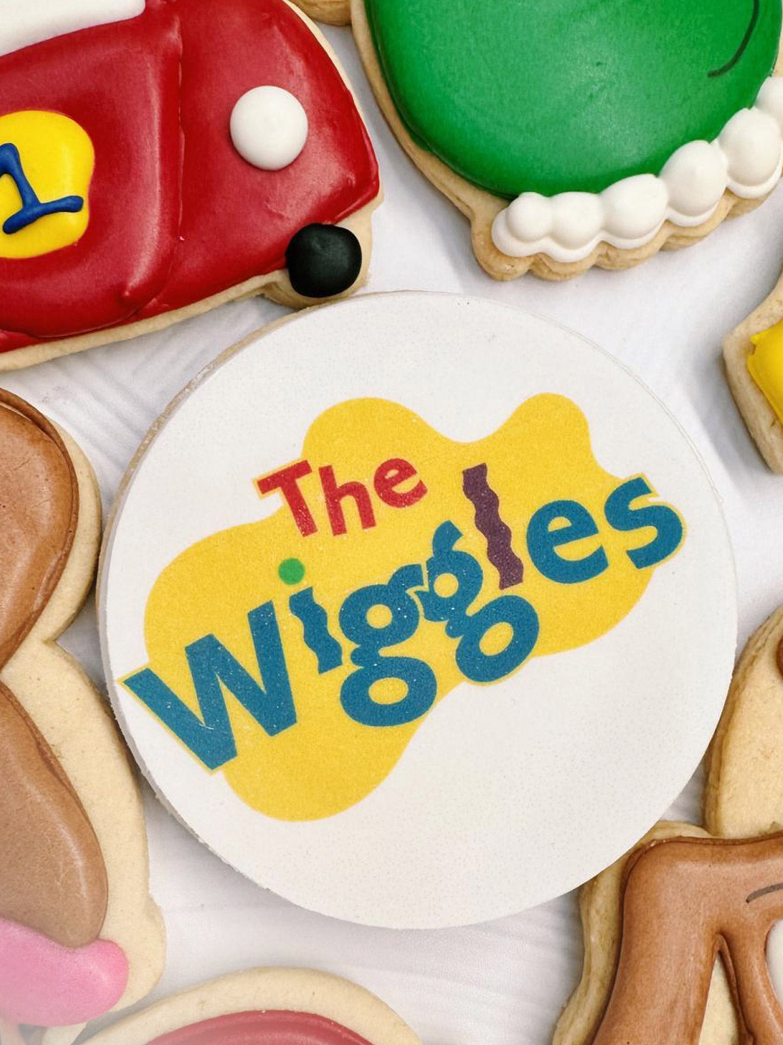 The Wiggles Cookies | Personalised Wiggles Birthday Cookies for Kids