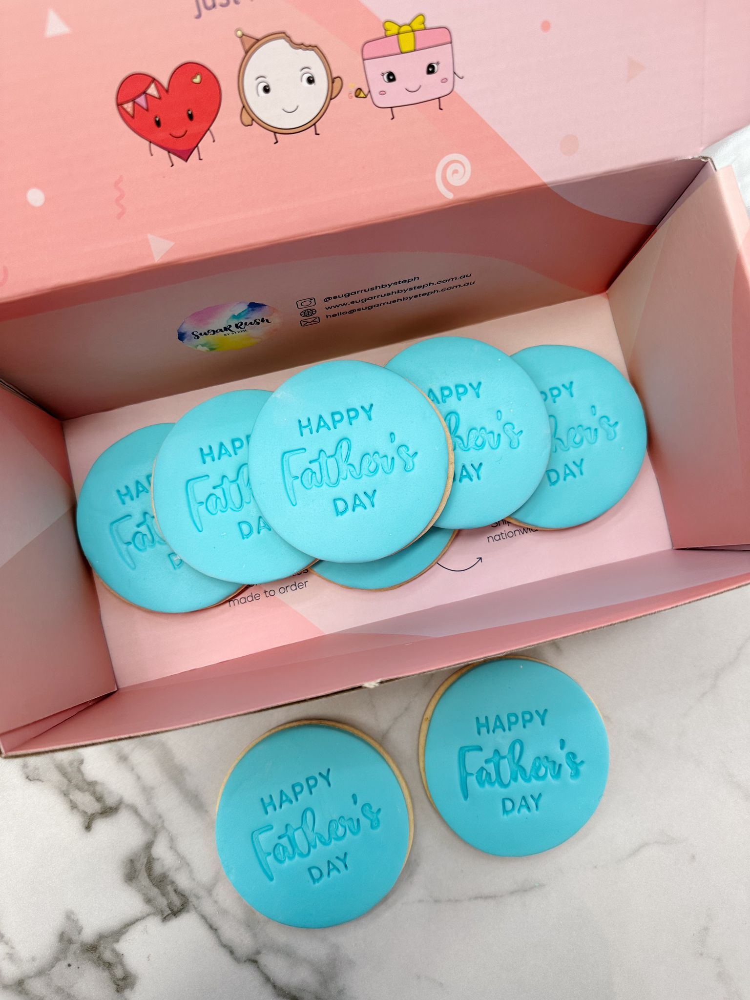 Happy Father’s Day! | Best Custom Father's Day Cookie Delivery - Sugar Rush by Steph Sugar Rush by Steph