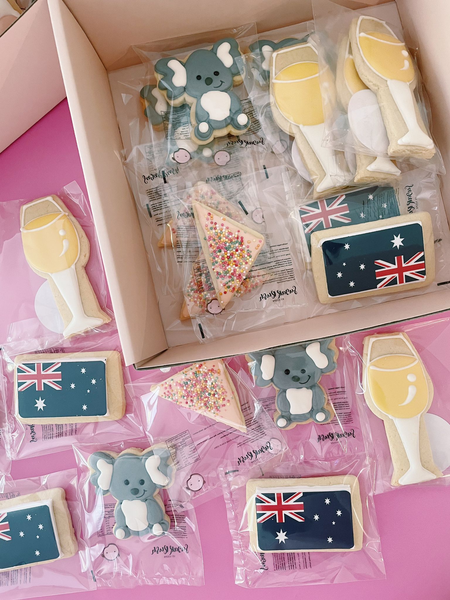 Australian Day Party Aussie Pride Cookies - Sugar Rush by Steph