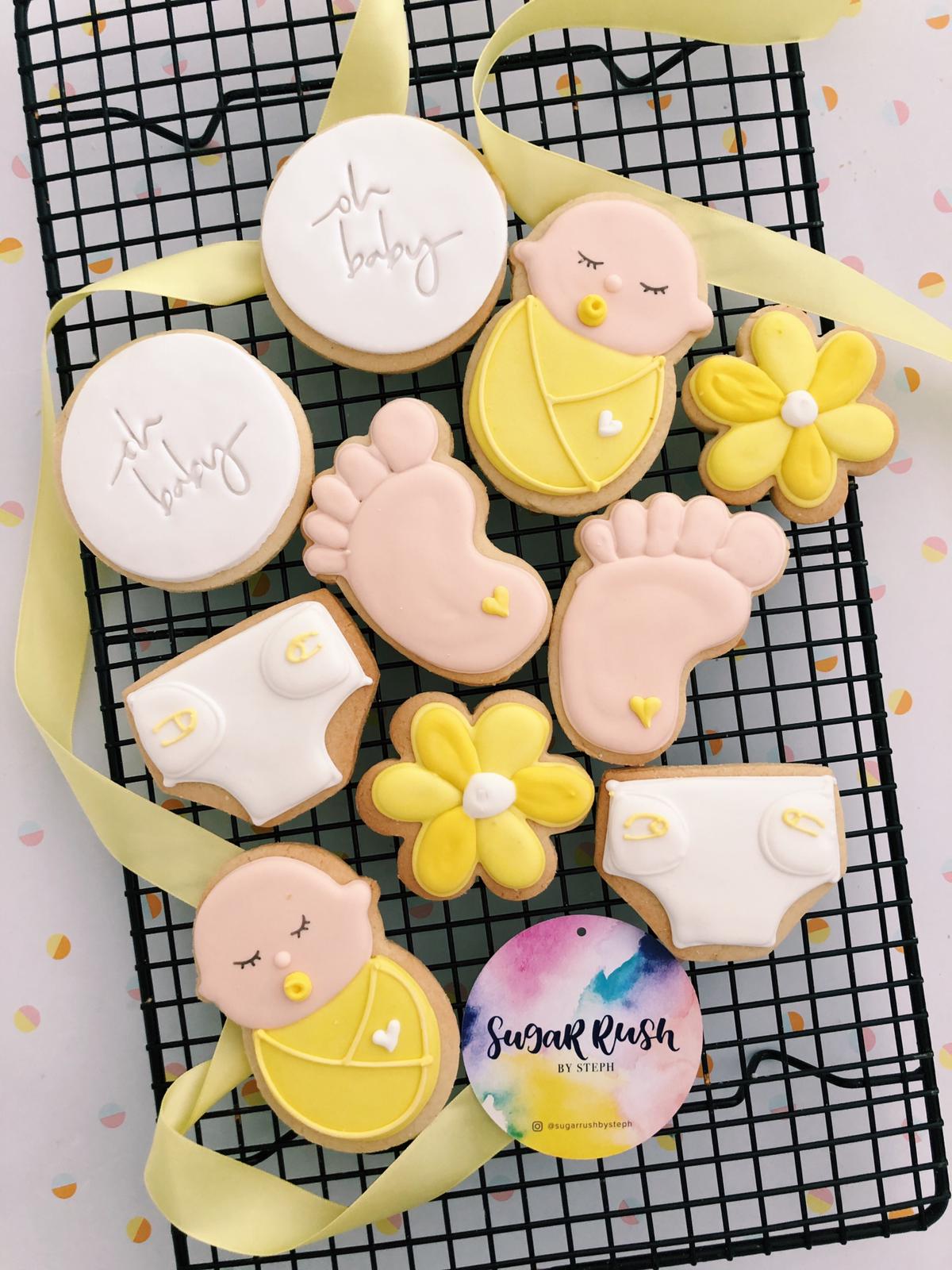 Baby Shower Cookie Gift Bundle - Sugar Rush by Steph