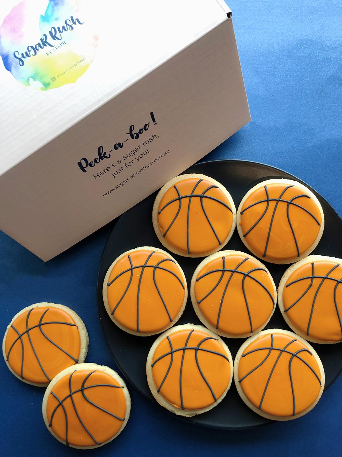 Shooting Hoops | Buy Basketball Cookie Box for Sports Fans Online 