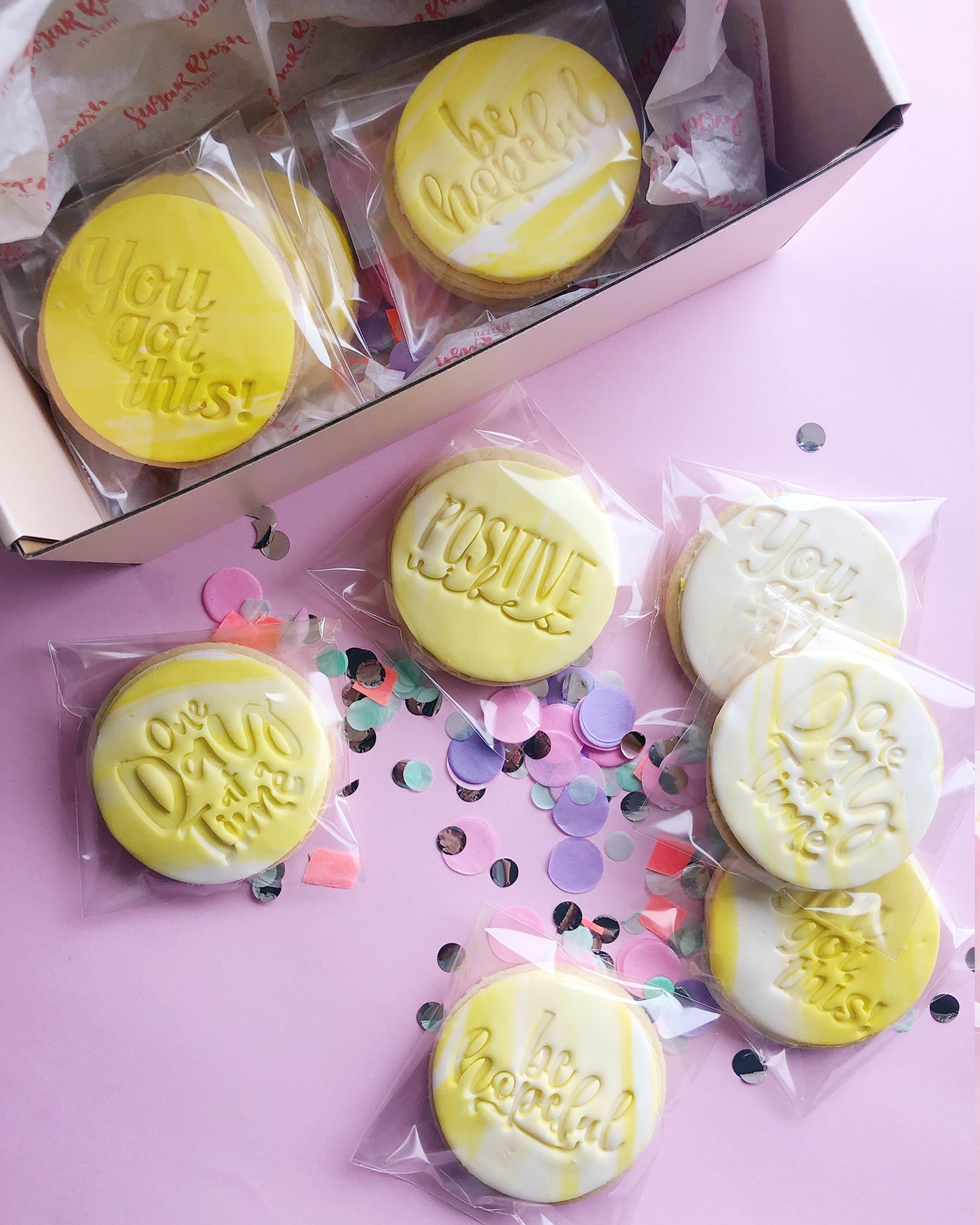 Affirmation Cookies II | Custom Message Cookies for Family & Loved Ones