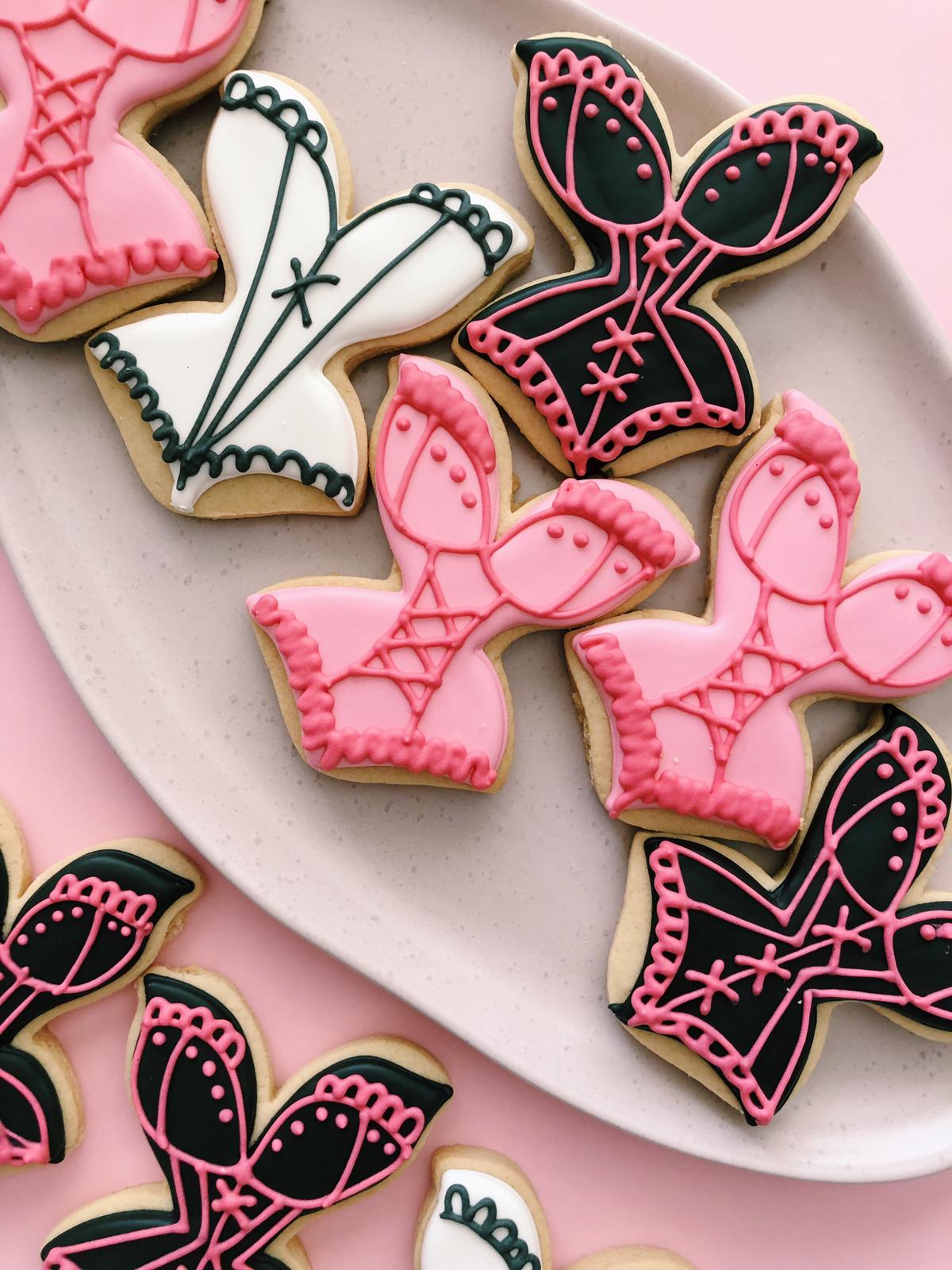 Lace Up!  Buy Custom Sexy Lingerie Cookies for Valentine's Online – Sugar  Rush by Steph