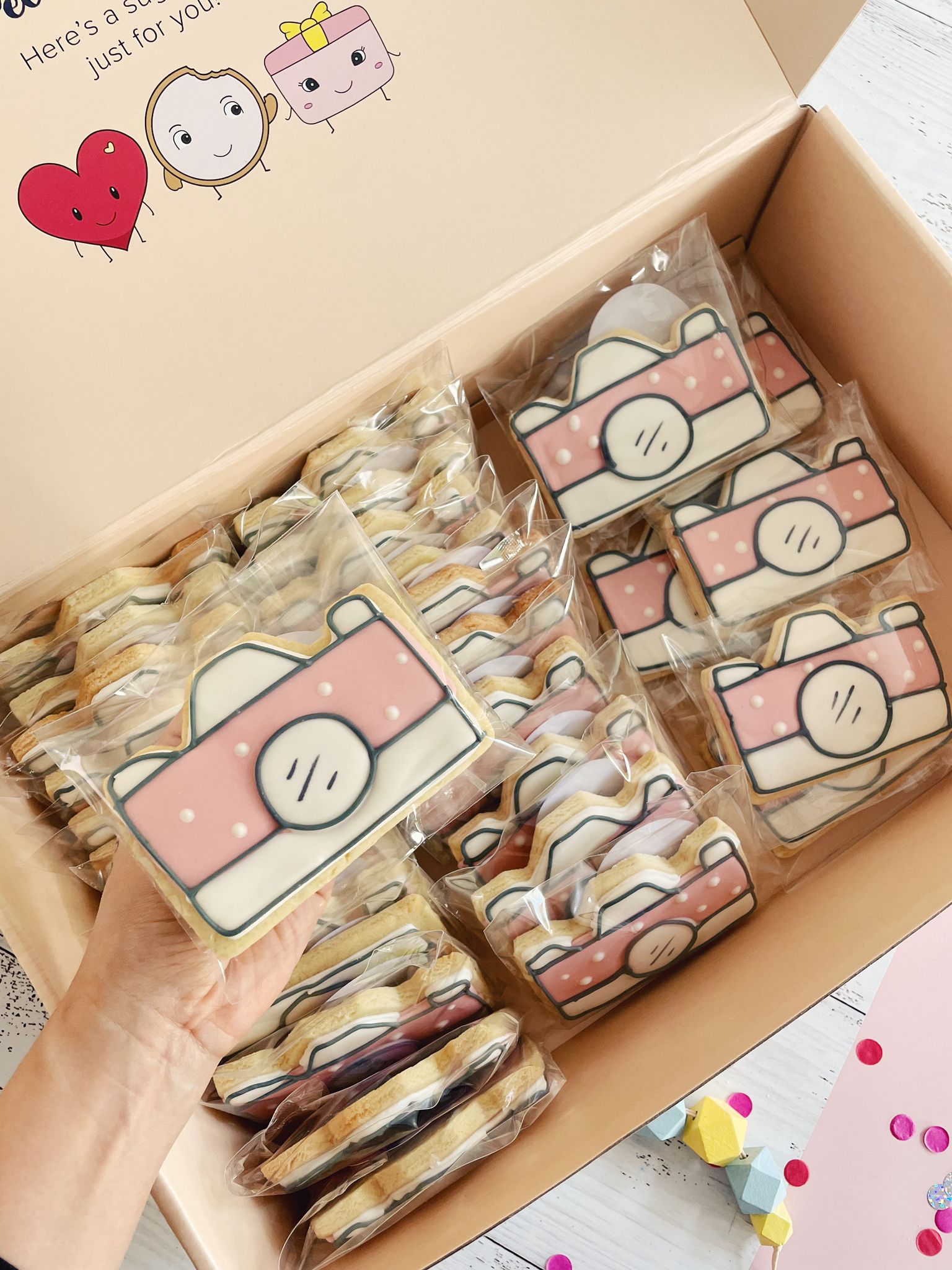 Oh, Snap! | Camera Cookies for Photography Lovers - Sugar Rush by Steph