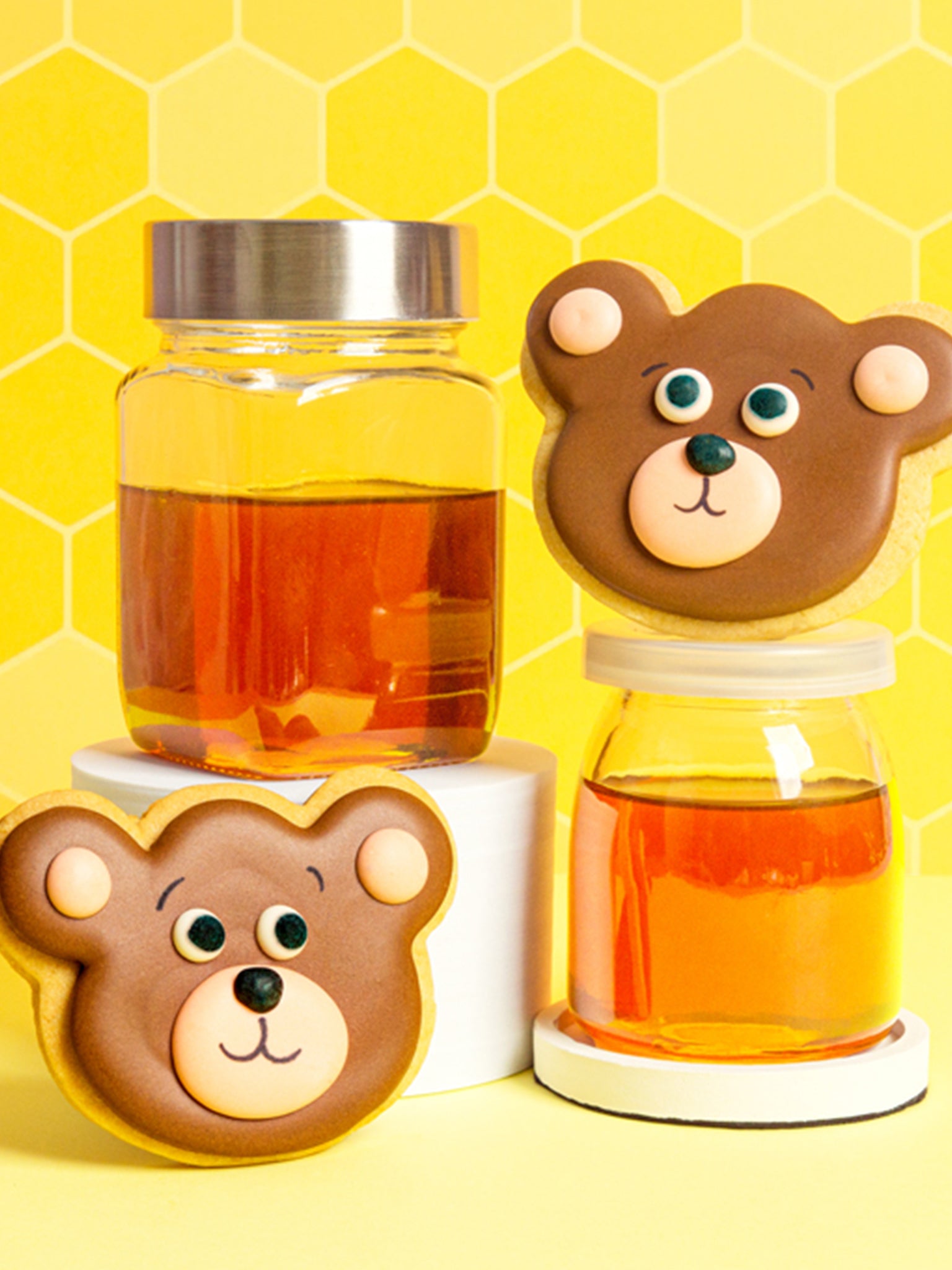 Bare Necessities | Cute Bear Animal Theme Cookies for Kids Parties