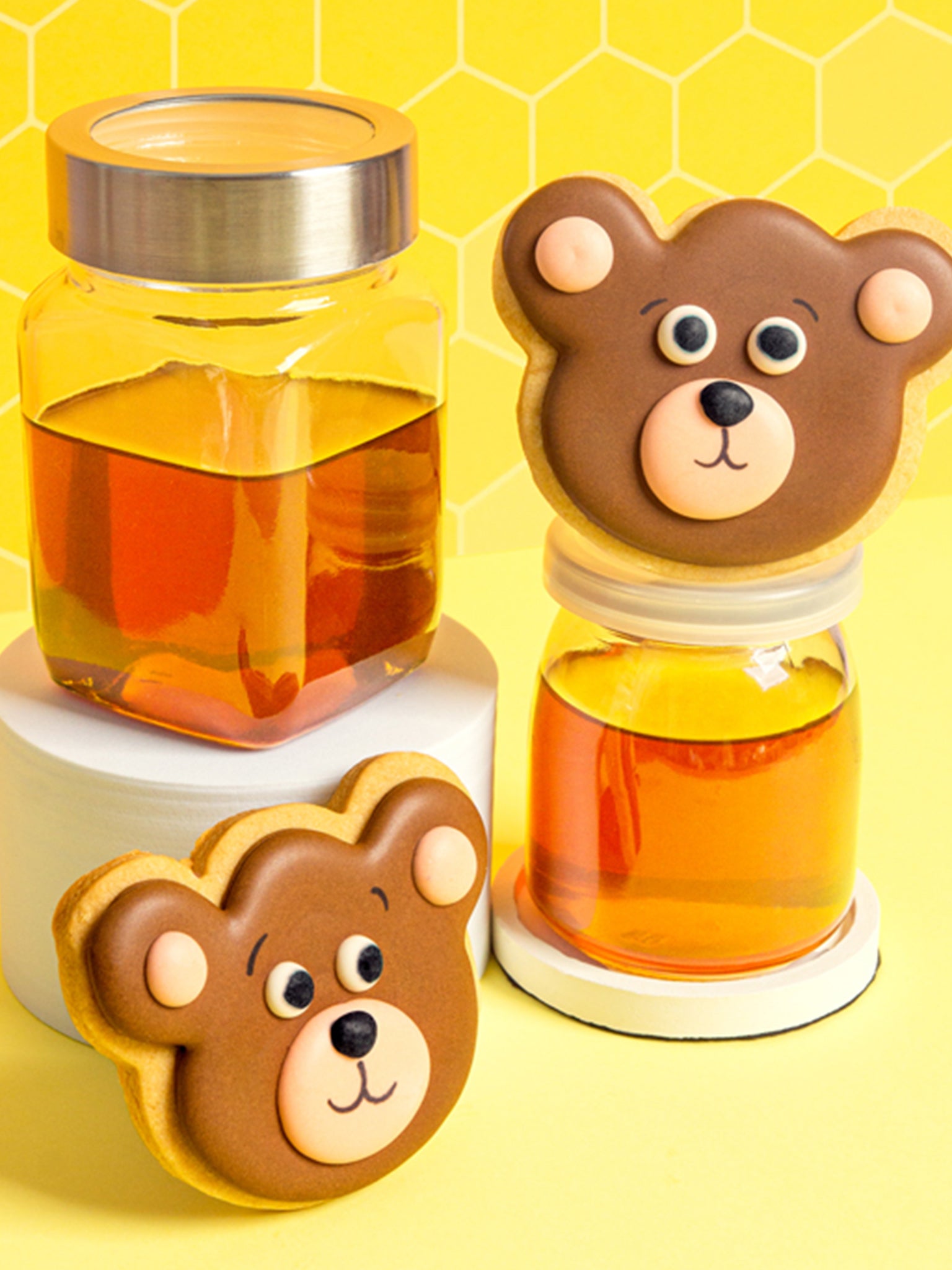 Bare Necessities | Cute Bear Animal Theme Cookies for Kids Parties