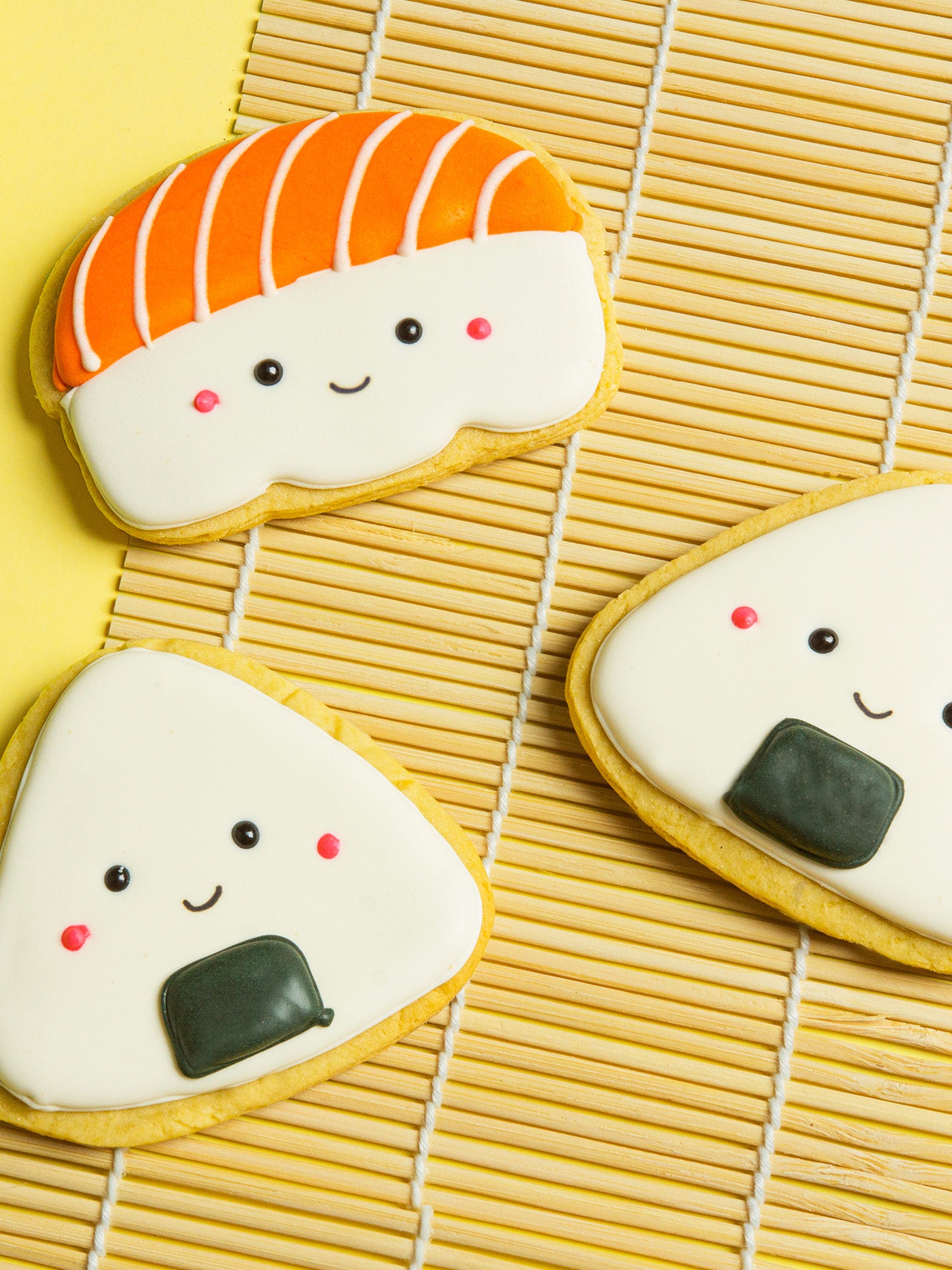 Sweet Sushi Cookies | Japanese Inspired Royal Icing Cookie Box