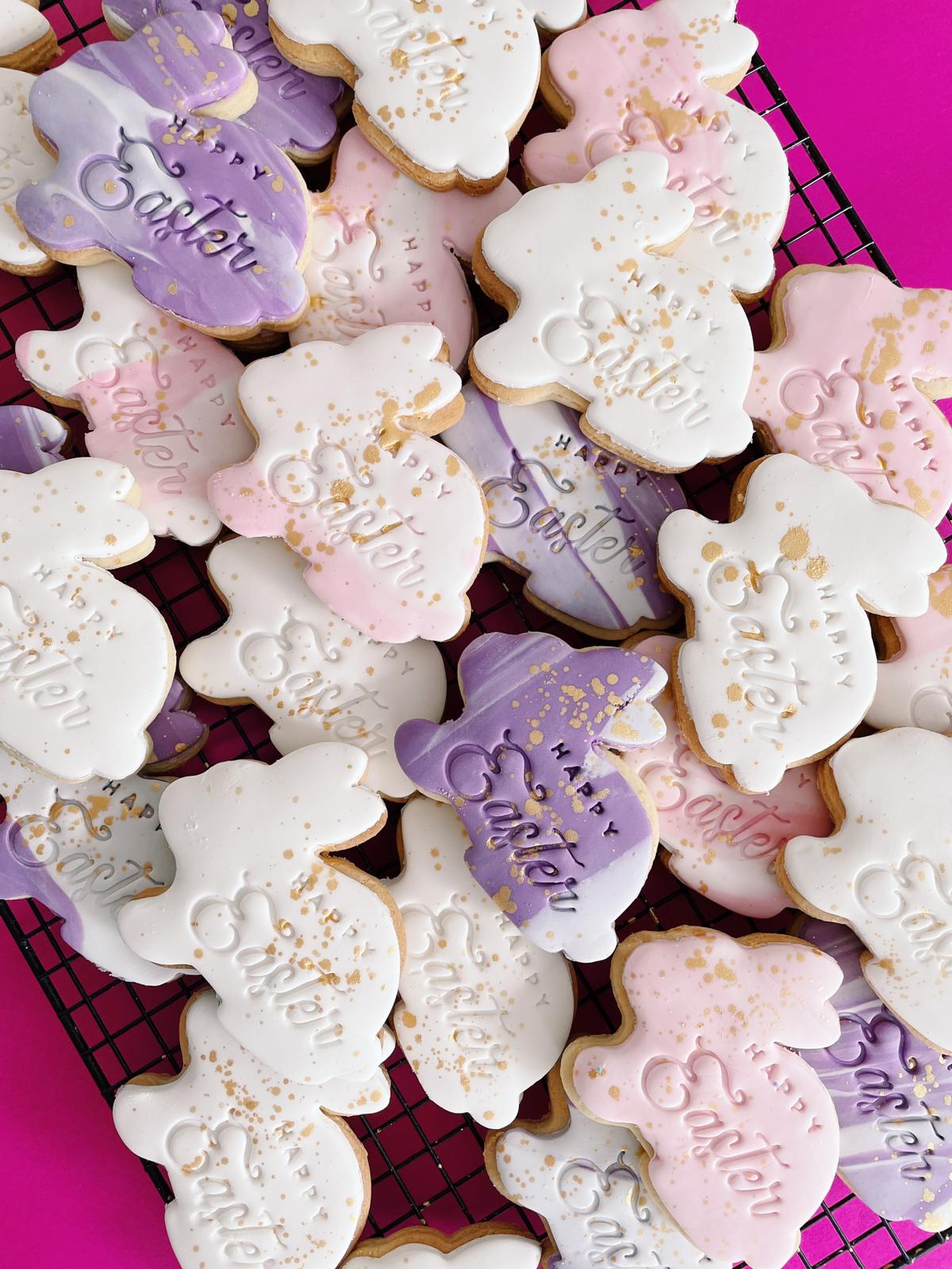 Hoppy Easter! | Cute Easter Bunny Cookie Designs  - Sugar Rush by Steph