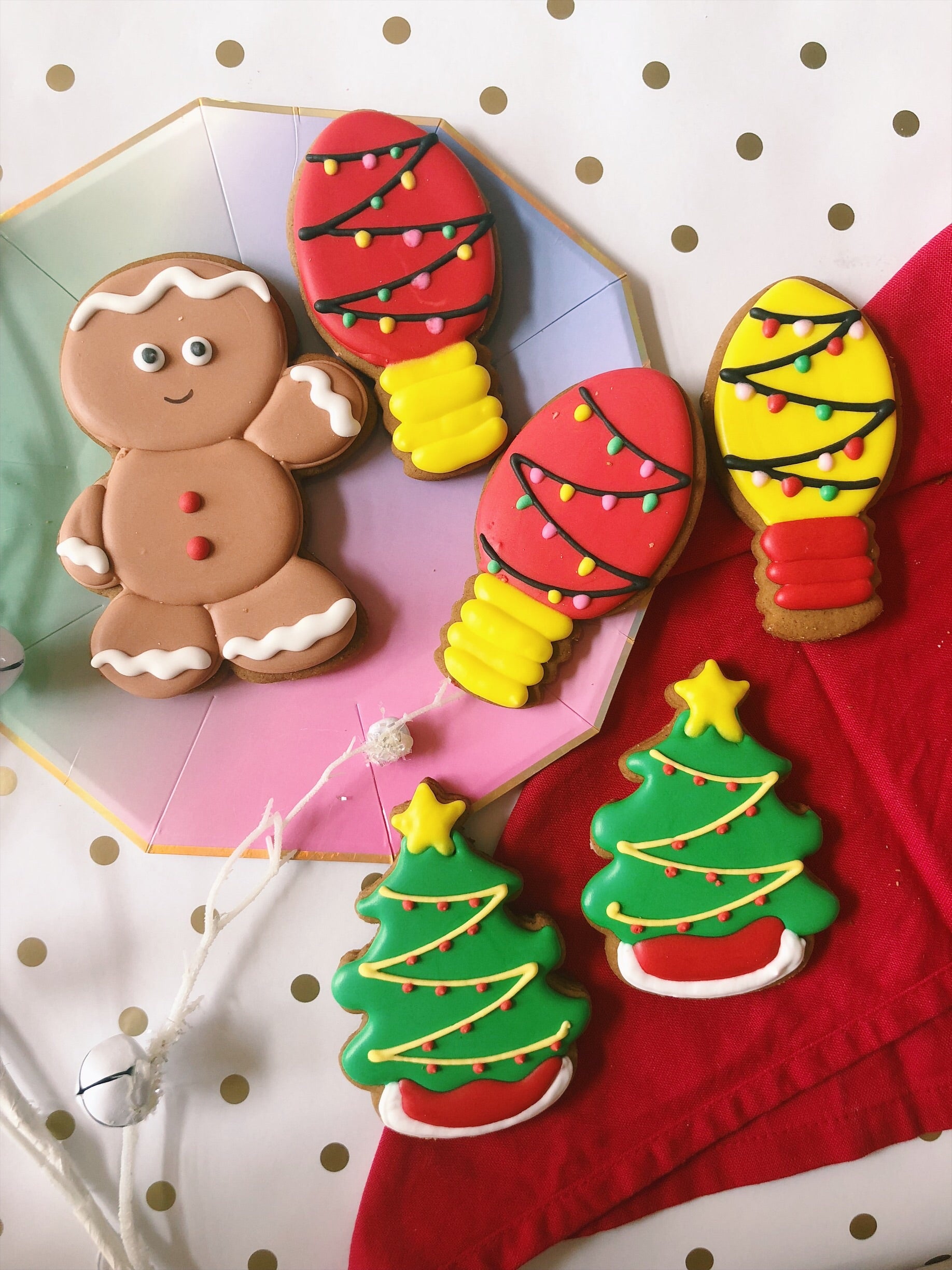 December Magic | Festive Seasonal Holiday Christmas Cookies