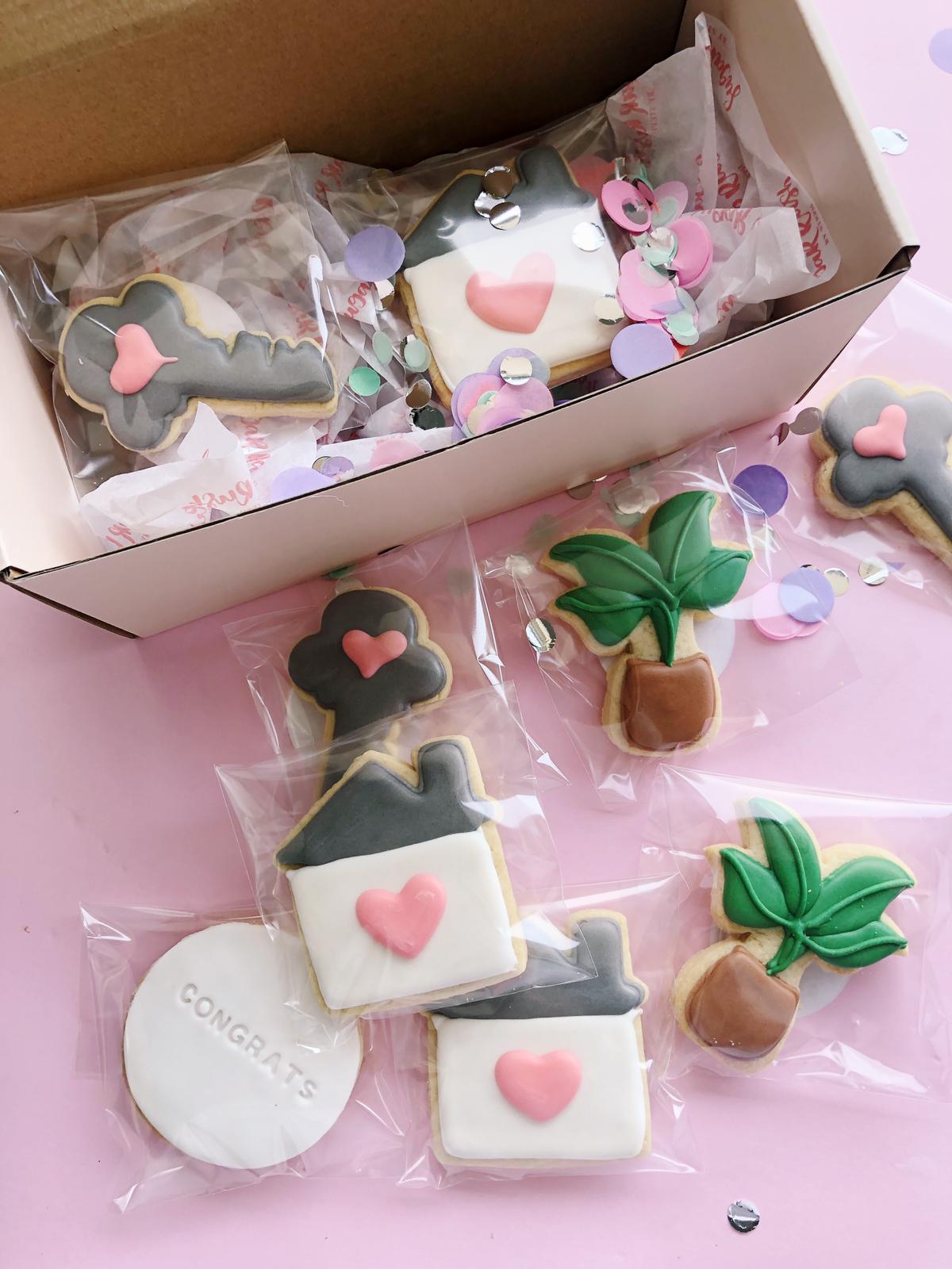 Housewarming Cookies | Home Sweet Home Cookies for New Homes - Sugar Rush by Steph
