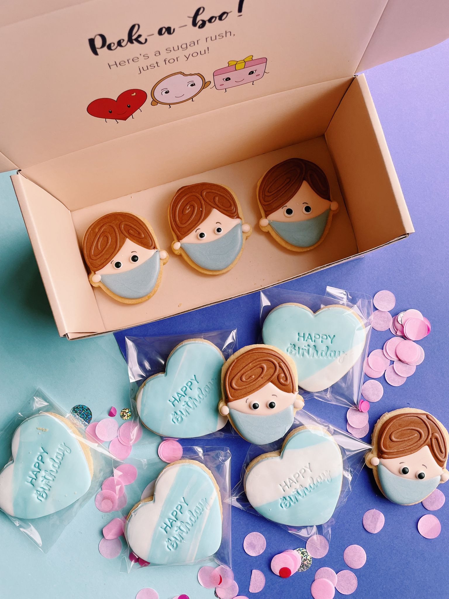 ISO Birthday! | Buy Covid Get Well Soon Birthday Cookies for Friends