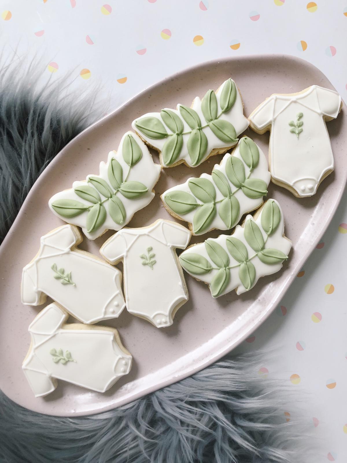 Natural Newborn | Custom Cookie Favours for Baby Shower Parties - Sugar Rush by Steph