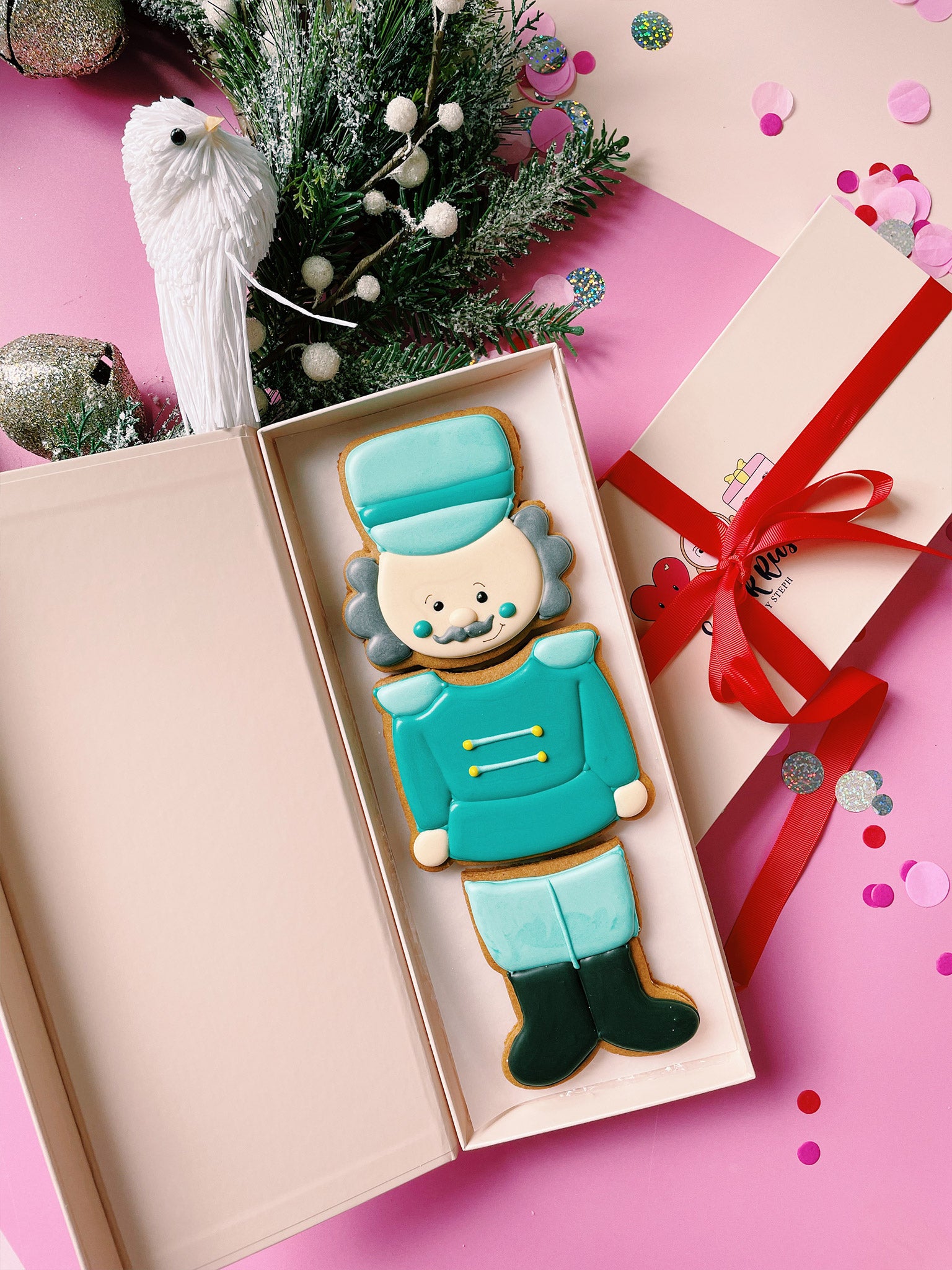 Nutcracker Soldier Cookies | Christmas Cookies Gift Box For Family
