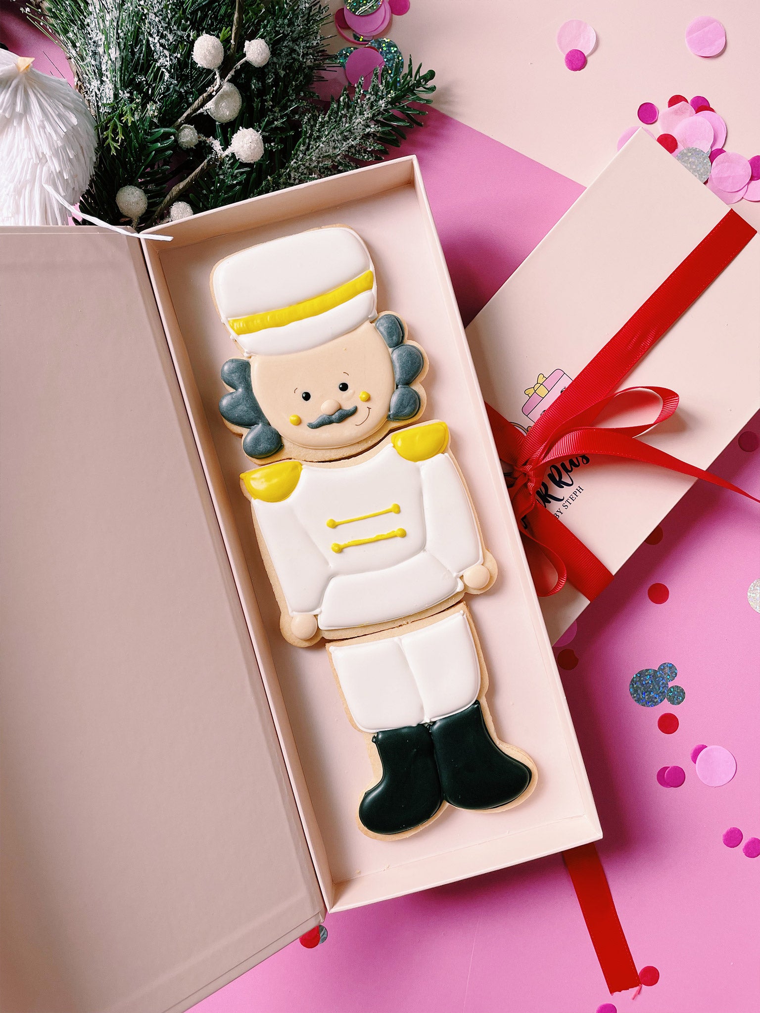 Nutcracker Soldier Cookies | Christmas Cookies Gift Box For Family
