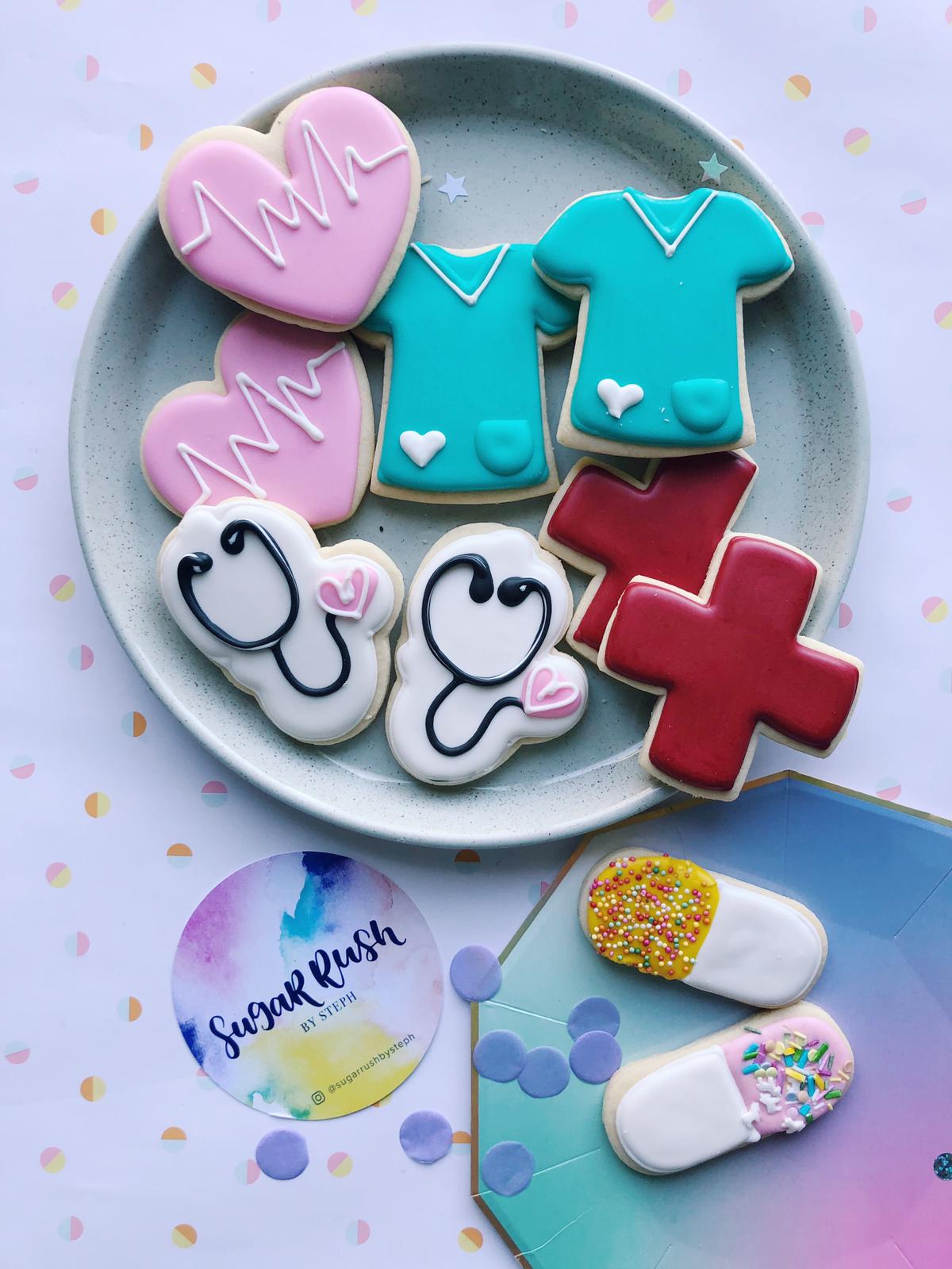 Recovery Pack Biscuits | Get Well Soon Cookie Box for Family - Sugar Rush by Steph