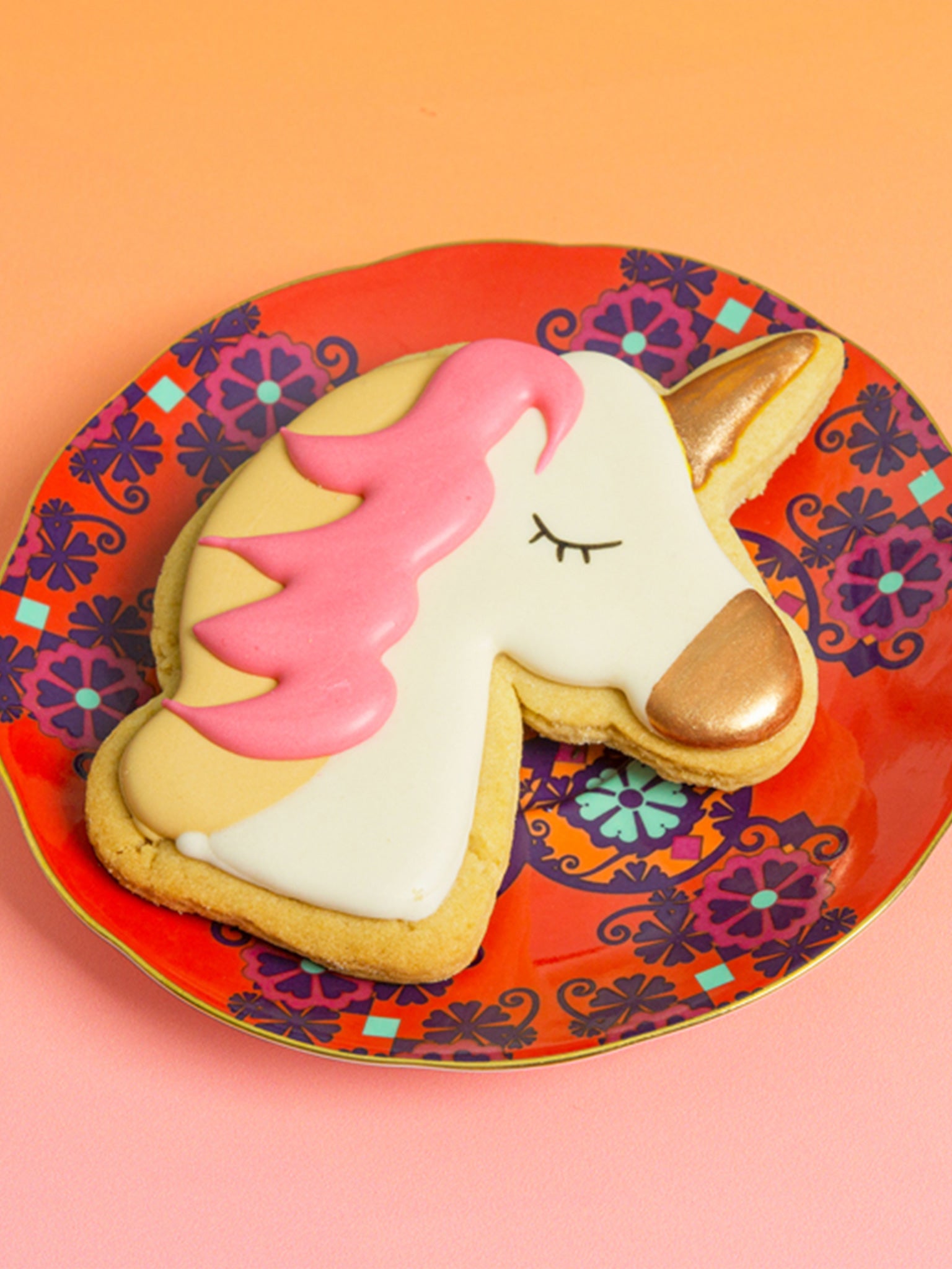 Mystical Unicorn Cookies | Colourful Rainbow Unicorn Theme Sweets