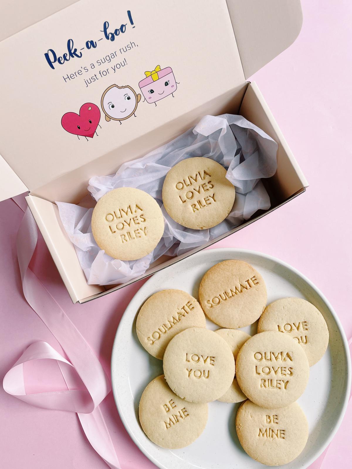 Simply Debossed | Delicious Customisable Sugar Cookie Gift Box - Sugar Rush by Steph