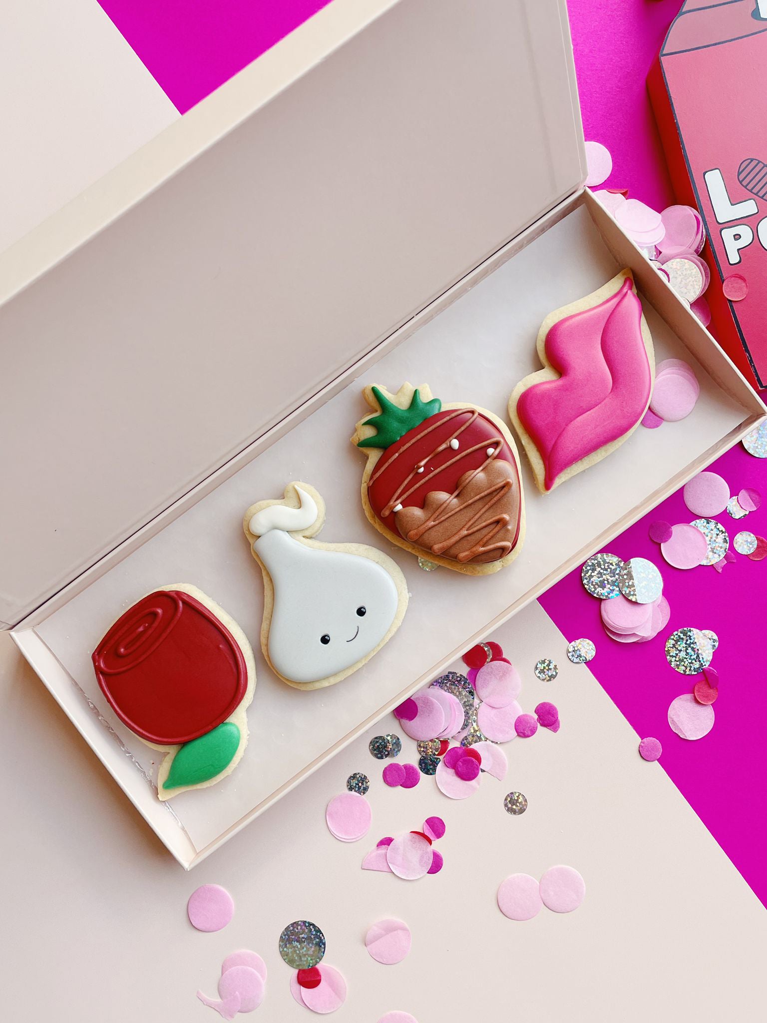 Valentine's Pack | Romantic Cookie Box for Valentine's Day Gifting