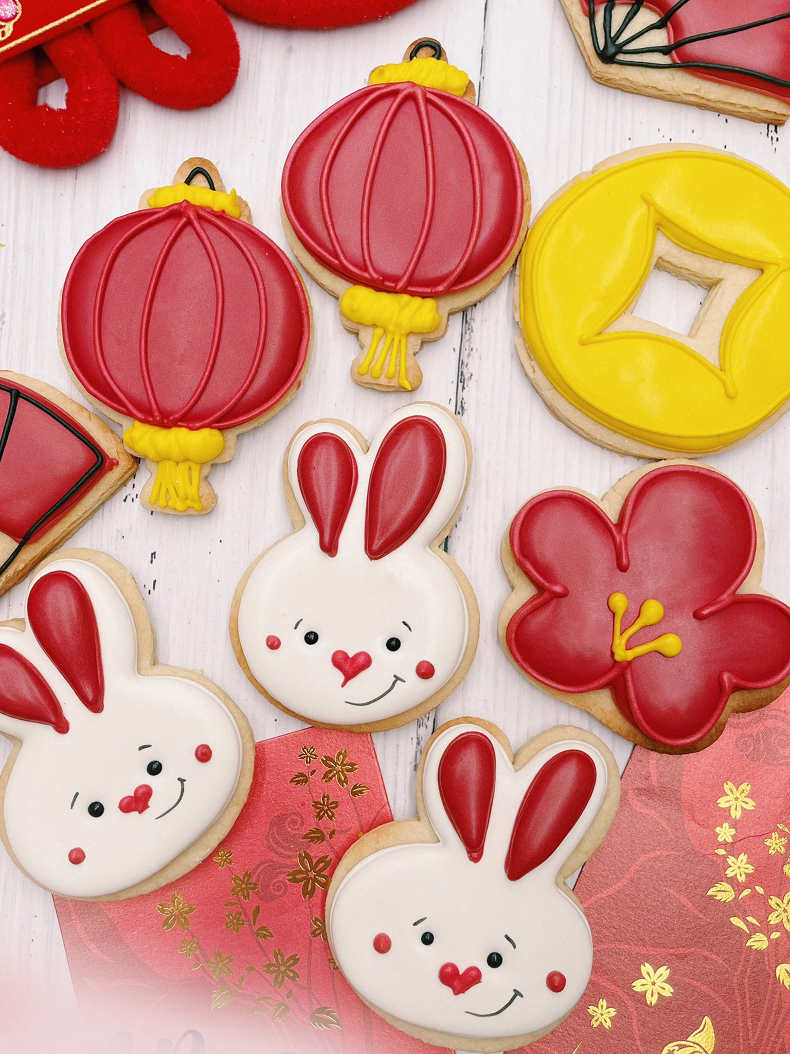Year of the Rabbit | Buy Cute Royal Icing Lunar New Year Cookies