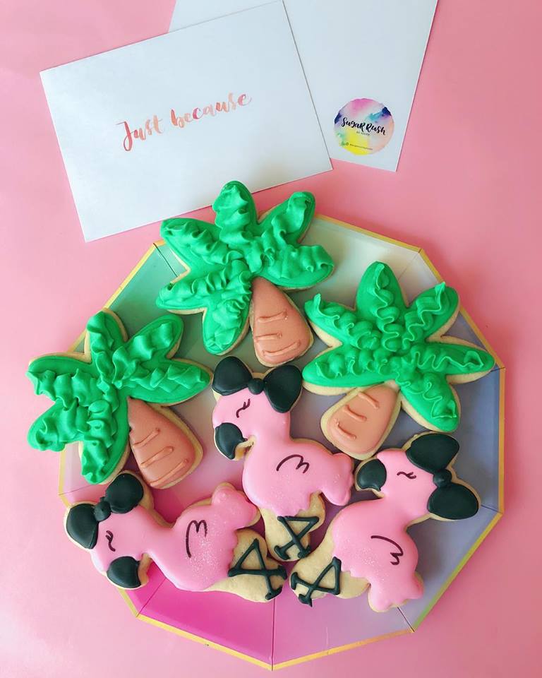 Be The Flamingo In A Flock Of Pigeons - Sugar Rush by Steph